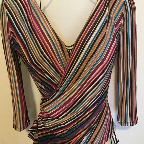 Catch Me, Wrap Top size S/M - Picture 6 of 6